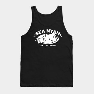 Laid-Back Sea Nyan Tank Top